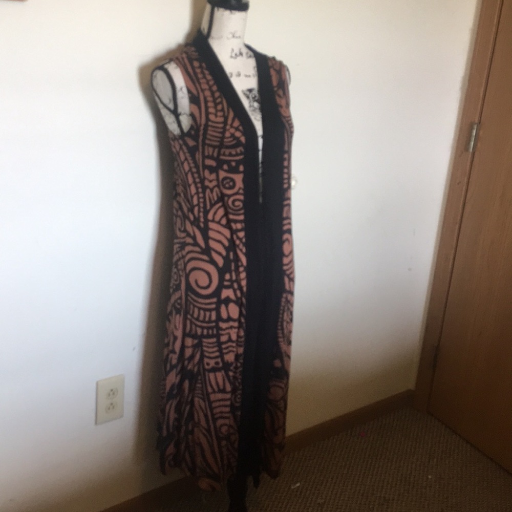 Soft Surroundings Aztec Kimono Medium